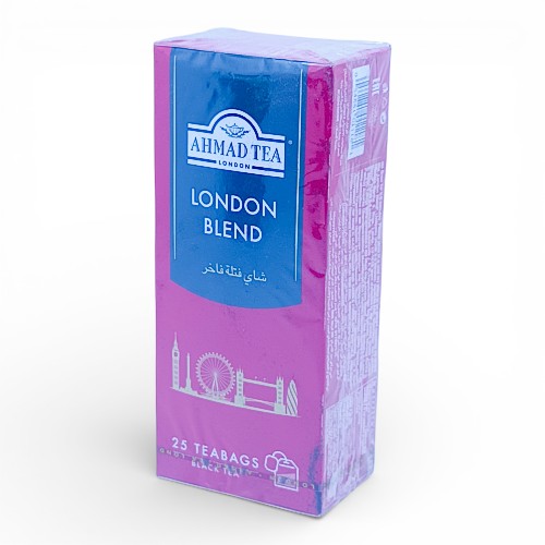 شاي احمد تي لندن فتلة فاخر 25 ضرف 50 جم