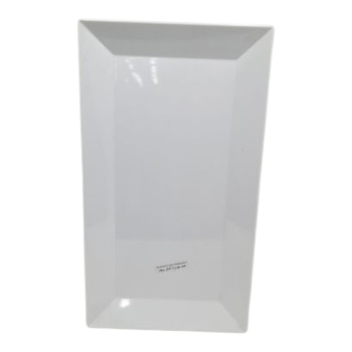 صحون مستطيل ميلامين ابيض رقم RSPXL