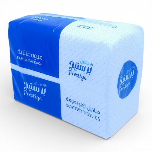 مناديل برستيج اكثر نعومة 900 منديل مفرد