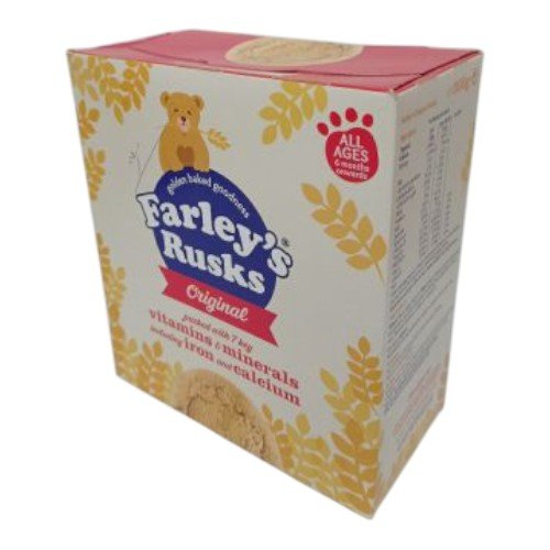 بسكويت اطفال فارليز روسكيز اورجينال 300جم