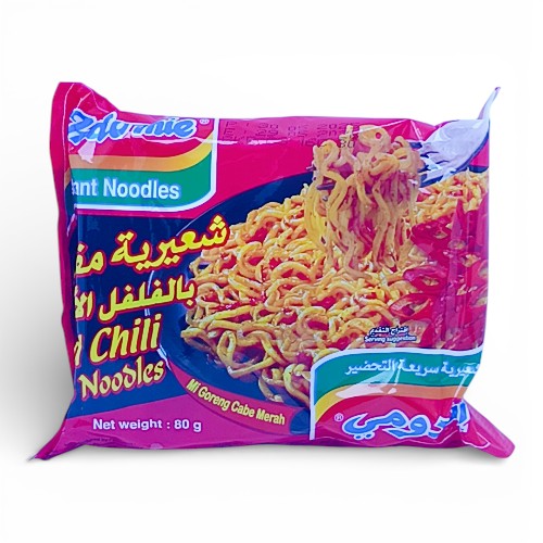 اندومي شعيرية مقلية بالفلفل الاحمر 80 جم