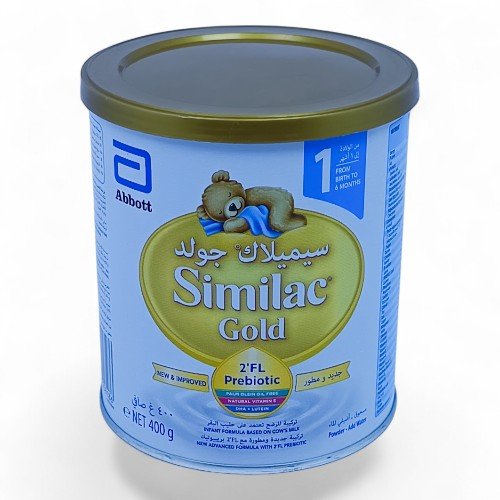 حليب اطفال سيملاك جولد رقم 1 400جم علبه