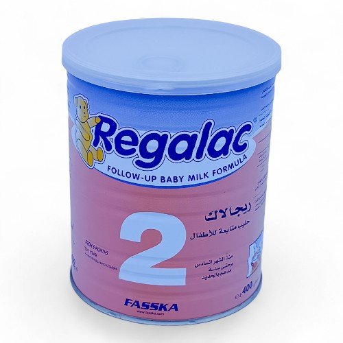 حليب اطفال ريجالاك مجفف رقم 2 400جم علبه