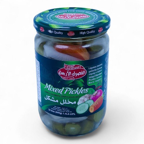 مخلل مشكل الفصول الاربعة 650 جم