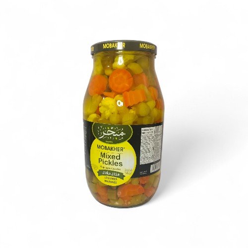 مخلل مشكل مبخر 2750جرام /زجاج