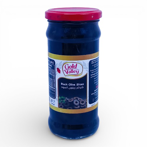 زيتون شرائح اسود جولد فالي 340 جم