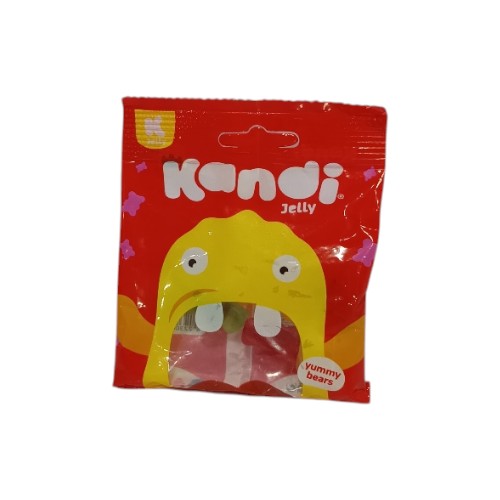 حلوى جيلي كاندي بطعم الفواكة 25 جم شريط