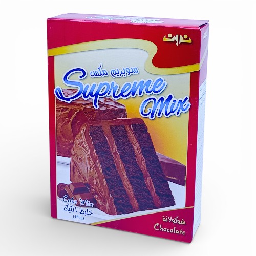 خليط كيك سوبر مكس نون  شوكلاتة 450 جم