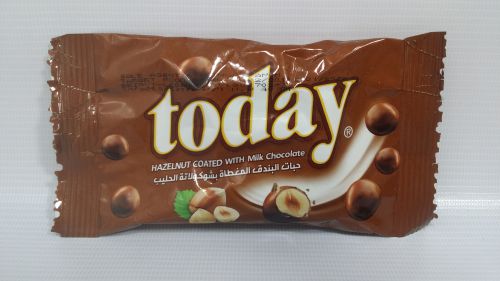 شوكلاتة توداي دراجية حبات البندق كياس 40 جم