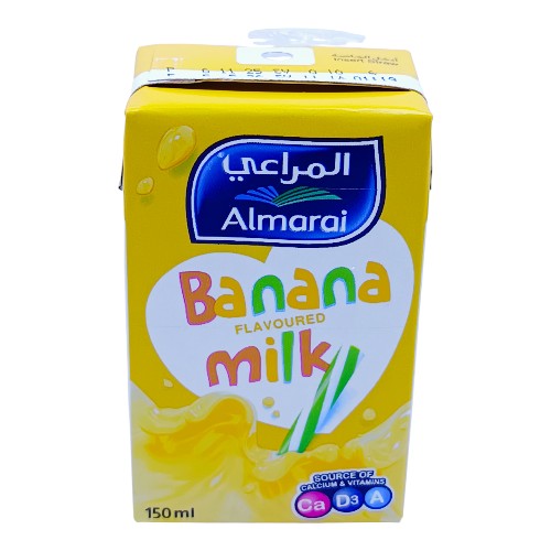 حليب المراعي نجوم بالموز 150 مل تتراباك