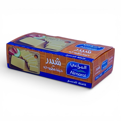 جبنة المراعي شيدرالاصلية كامل الدسم 454جم