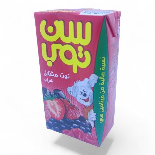 شراب سن توب توت مشكل  125 مل