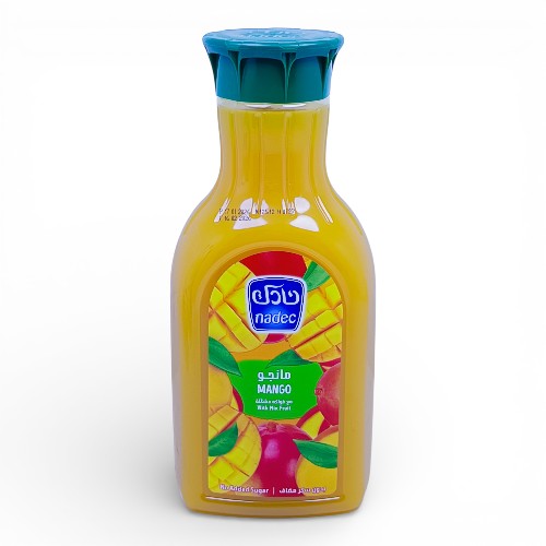 عصير طبيعي نادك مانجو مع فواكة مشكلة   بدون سكر   1.3 لتر