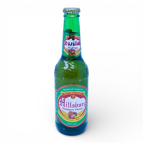 شراب شعير هلزبرغ فراولة 330مل زجاج