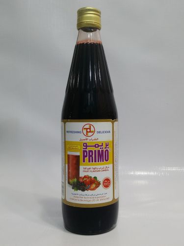 شراب بريمو الفاكهه 710جرام زجاج