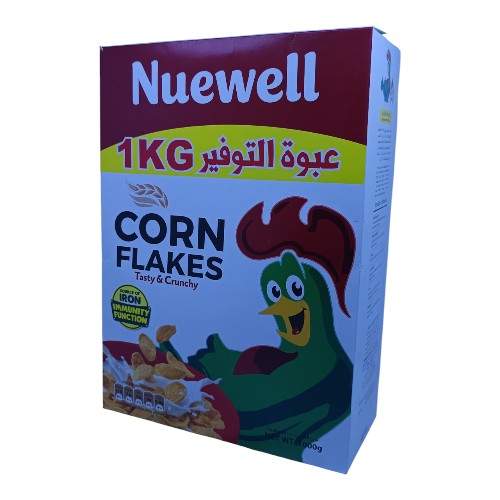 رقائق الذرة  كورن فلكس نيويل عبوة التوفير 1 كجم