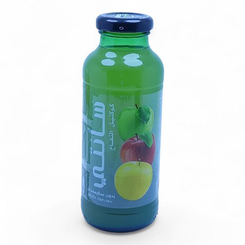 عصير سانتي بطعم كوكتيل التفاح بدون سكر مضاف 300 مل