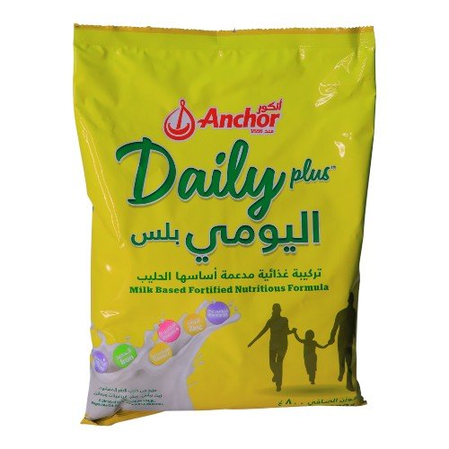 حليب انكور مجفف اليومي بلس 800 جم كيس