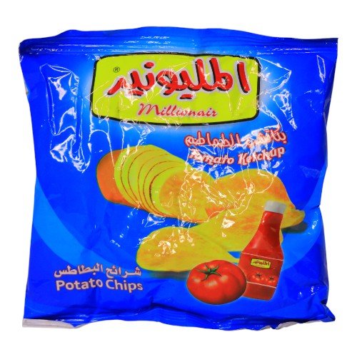 بطاطيس المليونير بكاتشب الطماطم 75 جم