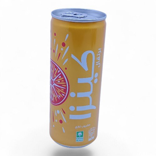 مشروب غازي كينزا برتقال 250 مل علب