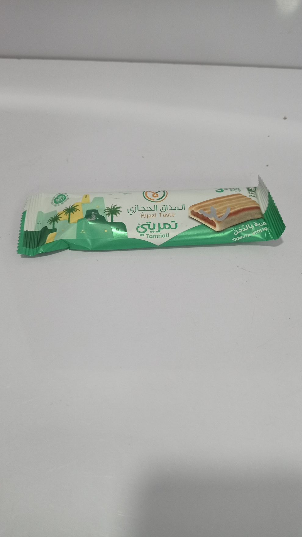 تمرية تمريتي المذاق الحجازي بالدخن 3 قطع 40 جم