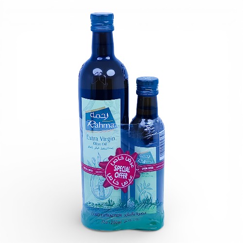 زيت الزيتون رحمة 750 مل+ 250 مل