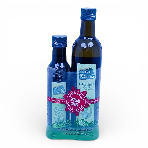 زيت الزيتون رحمة 500مل+250مل مجاناً