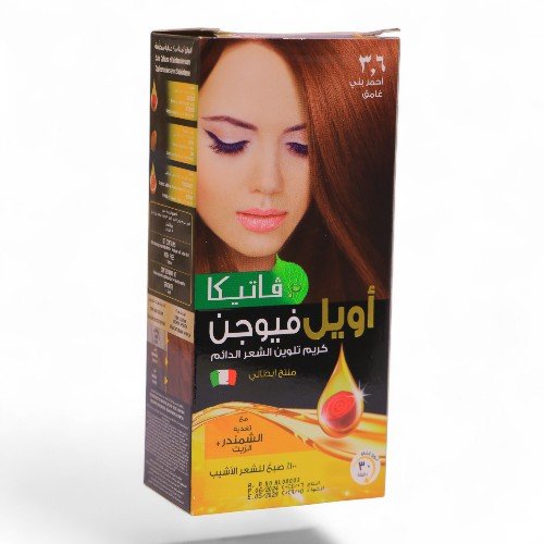 صبغة شعر فاتيكا اويل فيجن احمر بني غامق 3.6