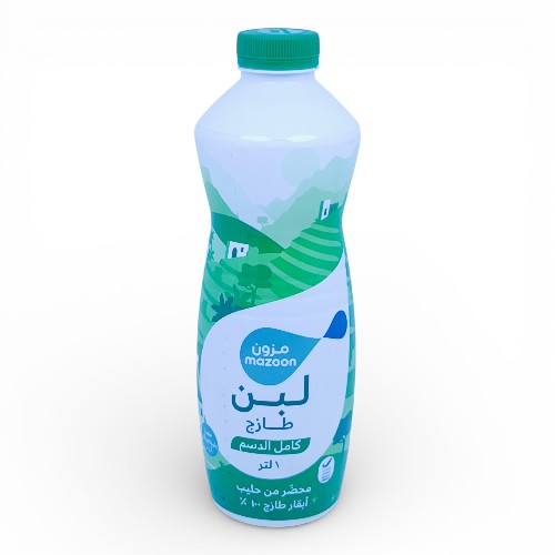 لبن طازج مزون كامل الدسم 1 لتر