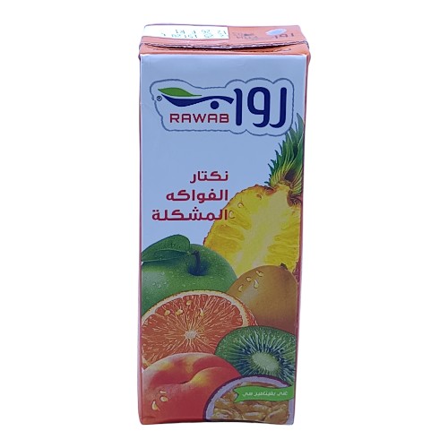 عرض شهري - عصير رواب بنكهة فواكة مشكلة    200 مل بواكت