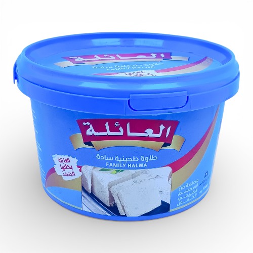 حلاوة طحينية سادة العائلة 1.3 كجم