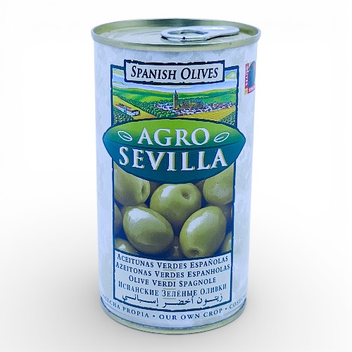 زيتون اخضر اغرو سيفللا اسباني 200 جم علب