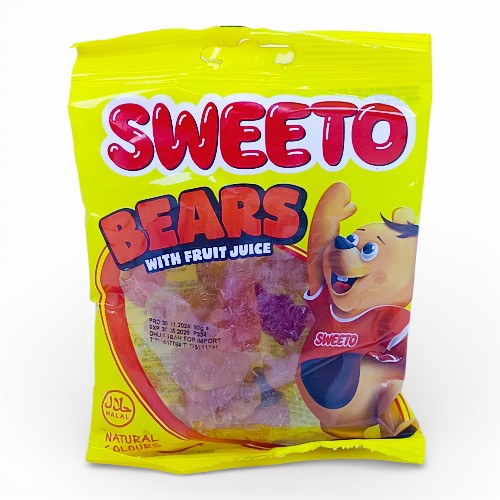 حلوى سويتو بيريس بنكهة فواكة مشكلة 80 جم