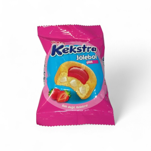 كيك كيكسترا  اولكر بالفراولة 40جم