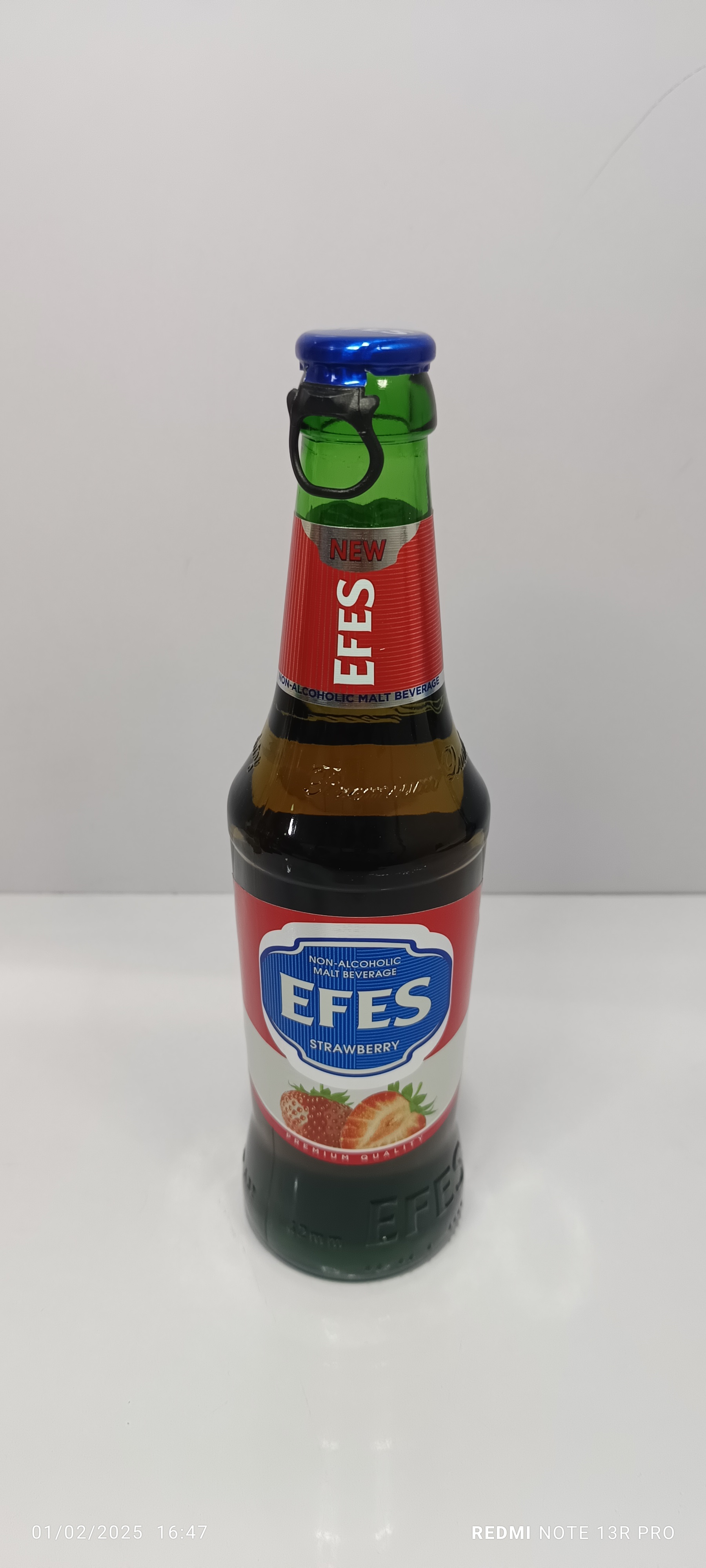 شراب الشعير الغازي افس بنكهة فراولة 330 مل