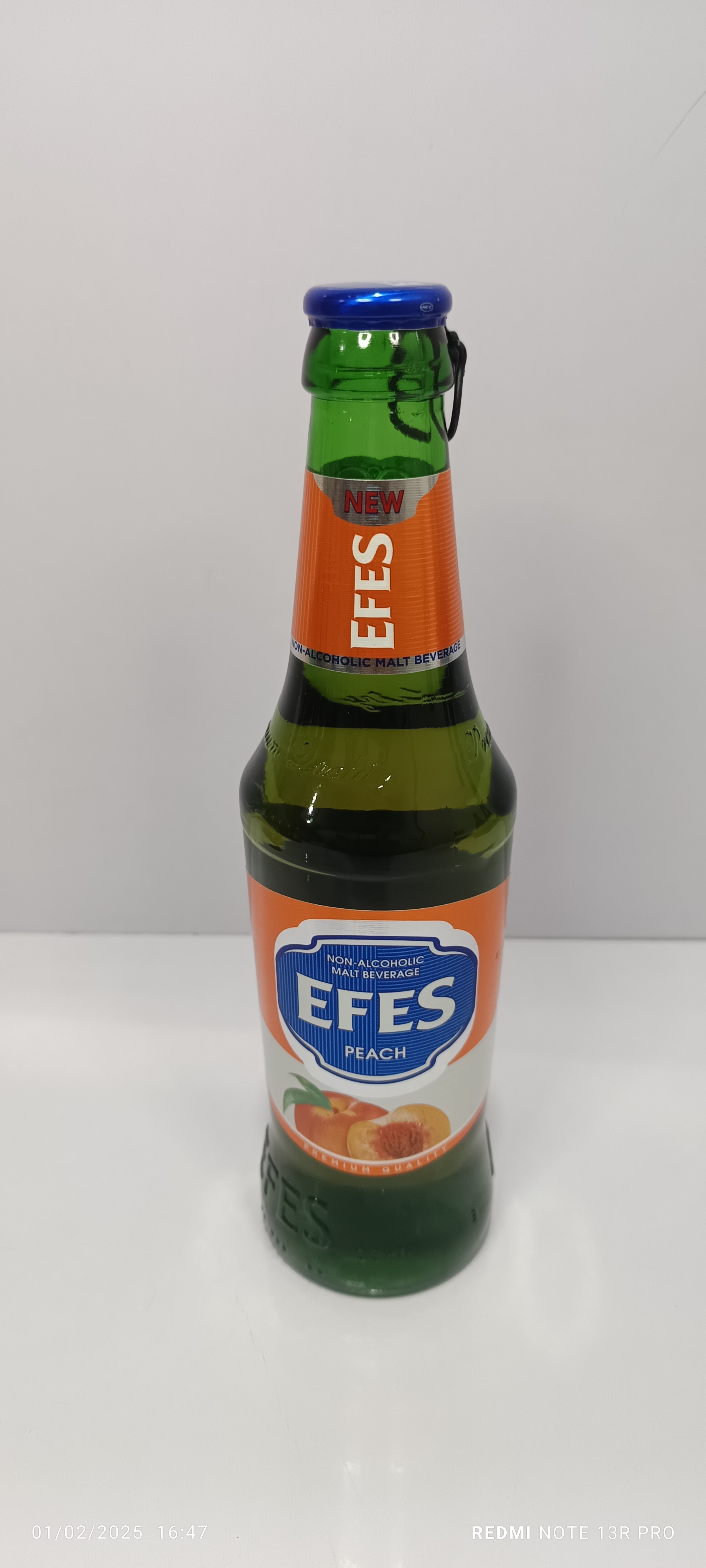 شراب الشعير الغازي افس بنكهة الخوخ 330 مل