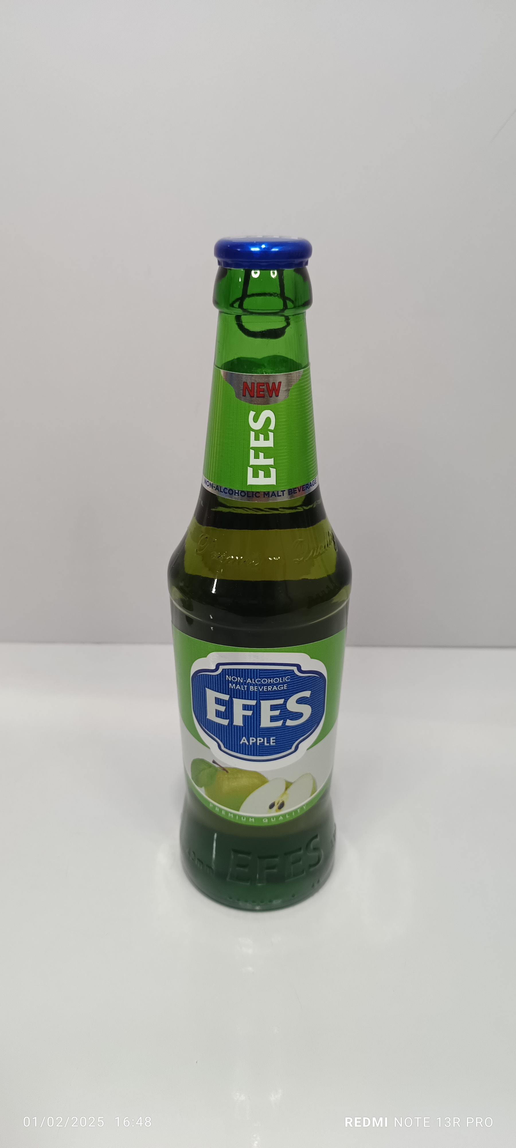 شراب الشعير الغازي افس بنكهة التفاح  330 مل