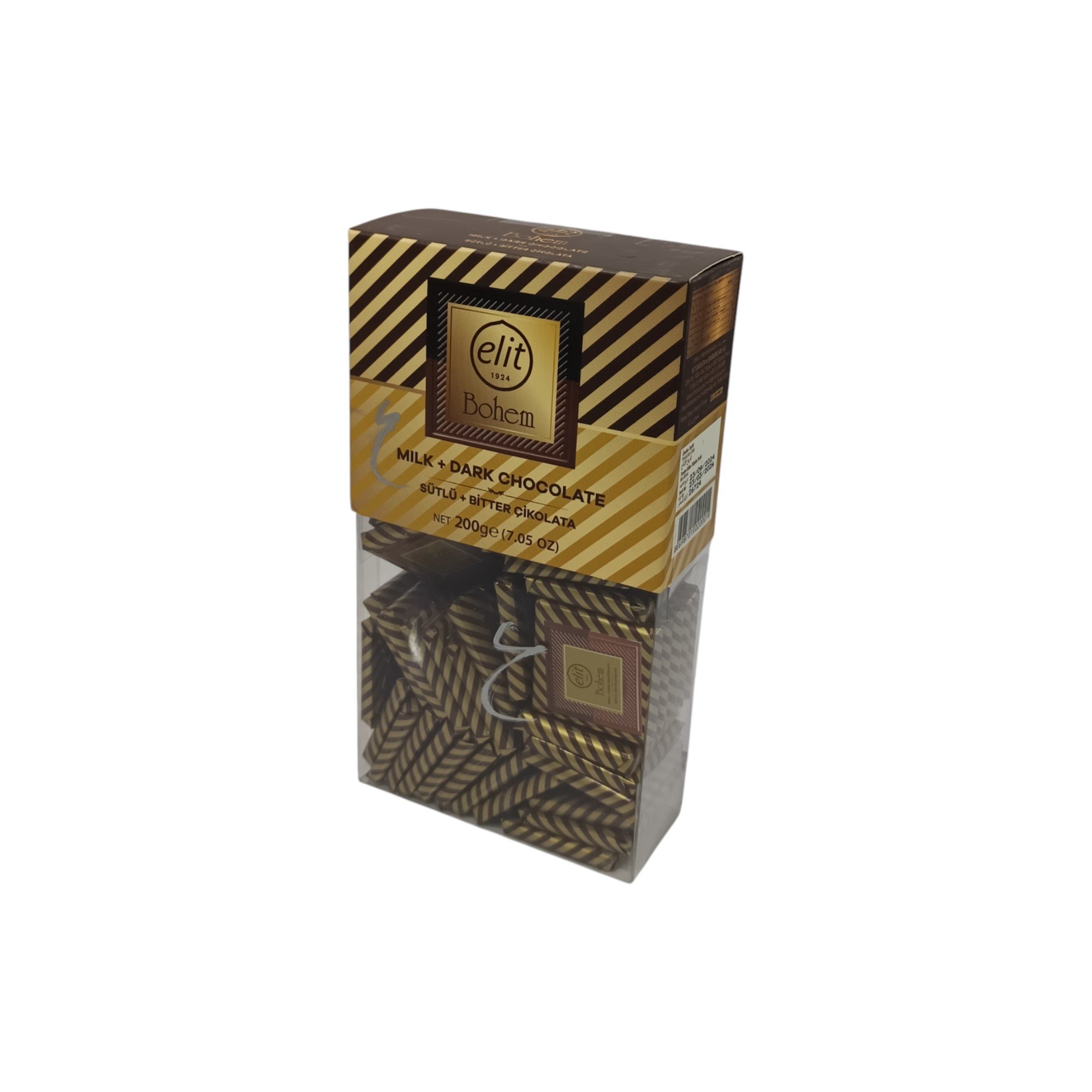 شوكولاتة اليت بوهيم قطع شوكلاتة داكنة 200 جم