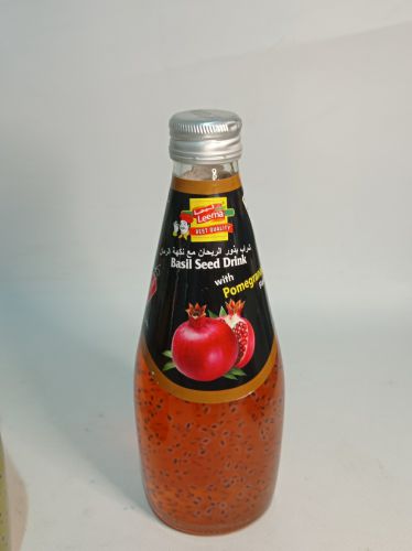 شراب بذور الريحان ( ليما ) مع نكهة الرمان  290 مل