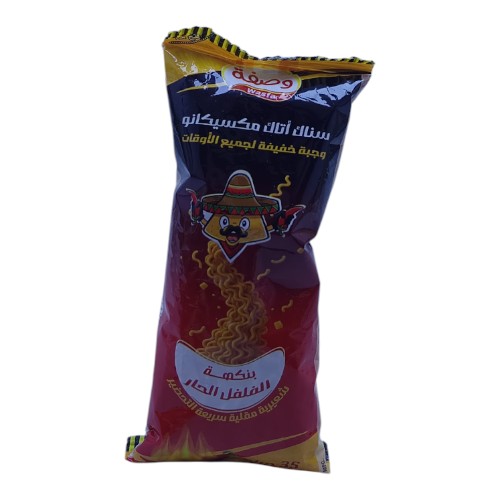 سناك اتاك وصفة شعيرية مقلية بنكهة الفلفل الحار  35 جم