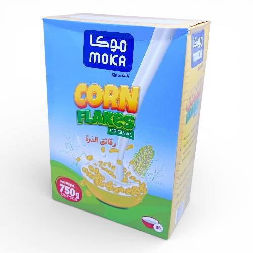 رقائق الذرة كورن فلكس اورجينال موكا 750 جم