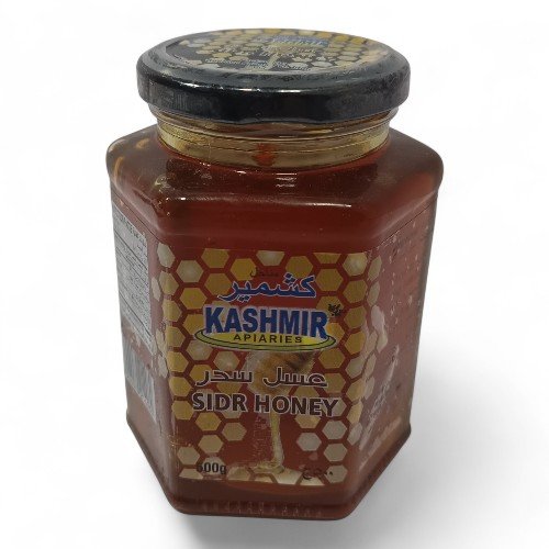 عسل كشميري سدر زجاج 500 جم سداسي