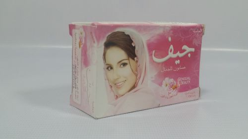 صابون جسم جيف وردي 80جم بالورد