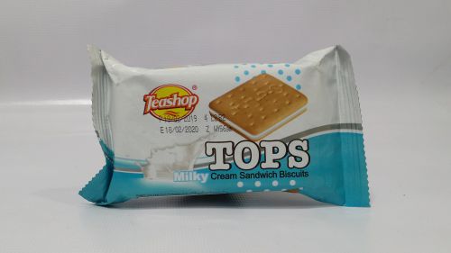 بسكويت توبس سندوتش بالحليب 56جم