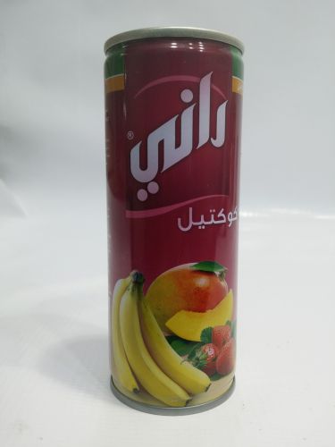 عصير طبيعي راني كوكتيل 250مل علبه