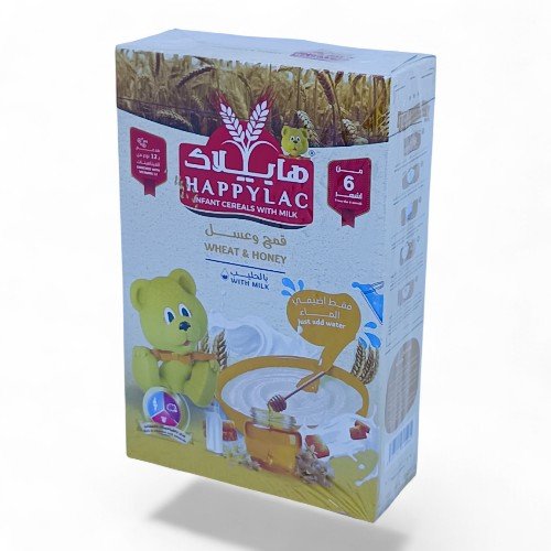 غذاء اطفال هابيلاك بالقمح مع الحليب والعسل 220جم