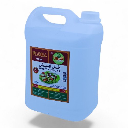 خل ابيض فلورا 5 لتر